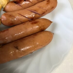 ウインナーのおいしい焼き方